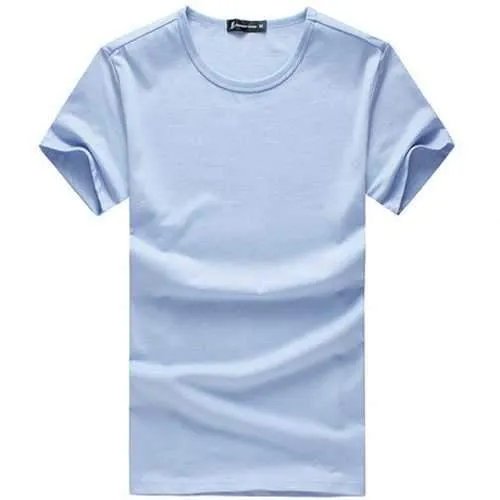 100%Cotton Breathable Basic T shirt