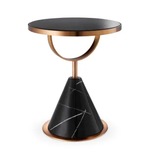 113805 - Side Table Park Lane brushed copper finish