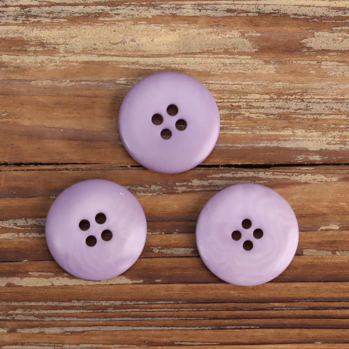 15mm/18mm/20mm Purple Corozo Buttons 18 Pack