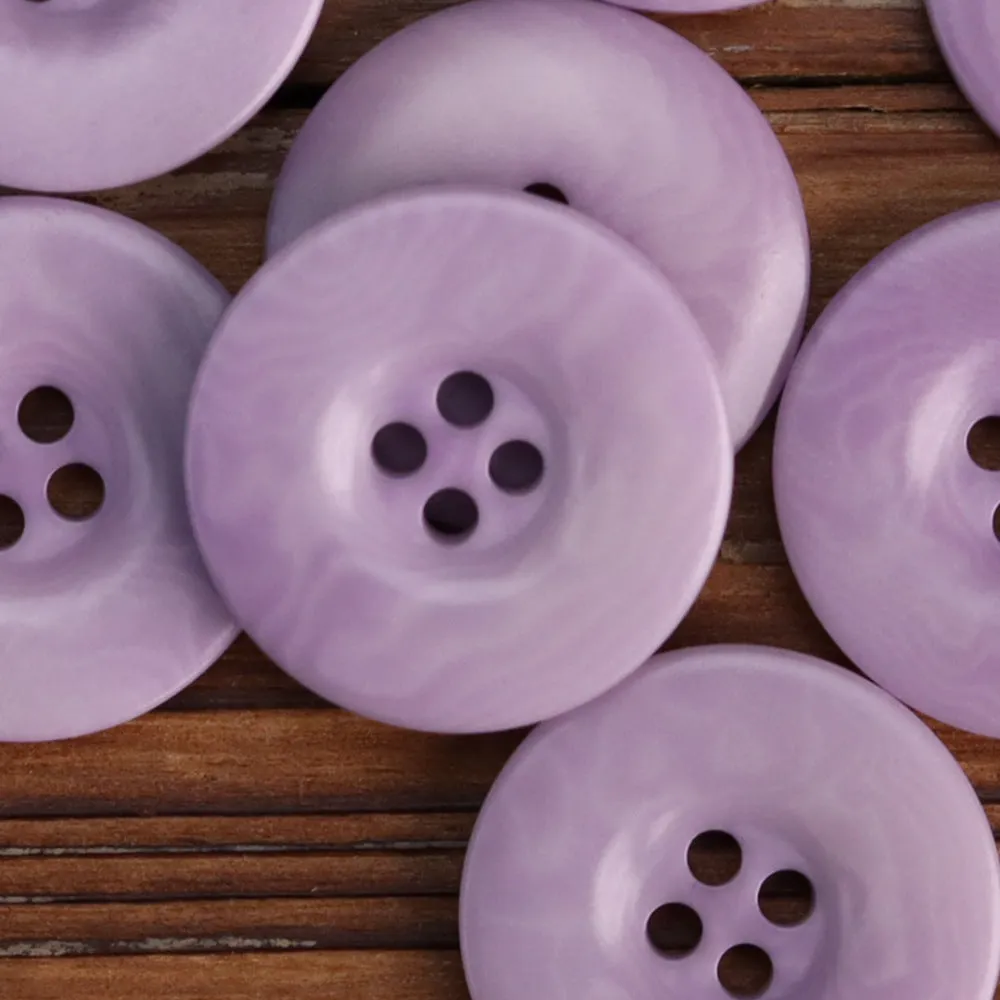 15mm/18mm/20mm Purple Corozo Buttons 18 Pack