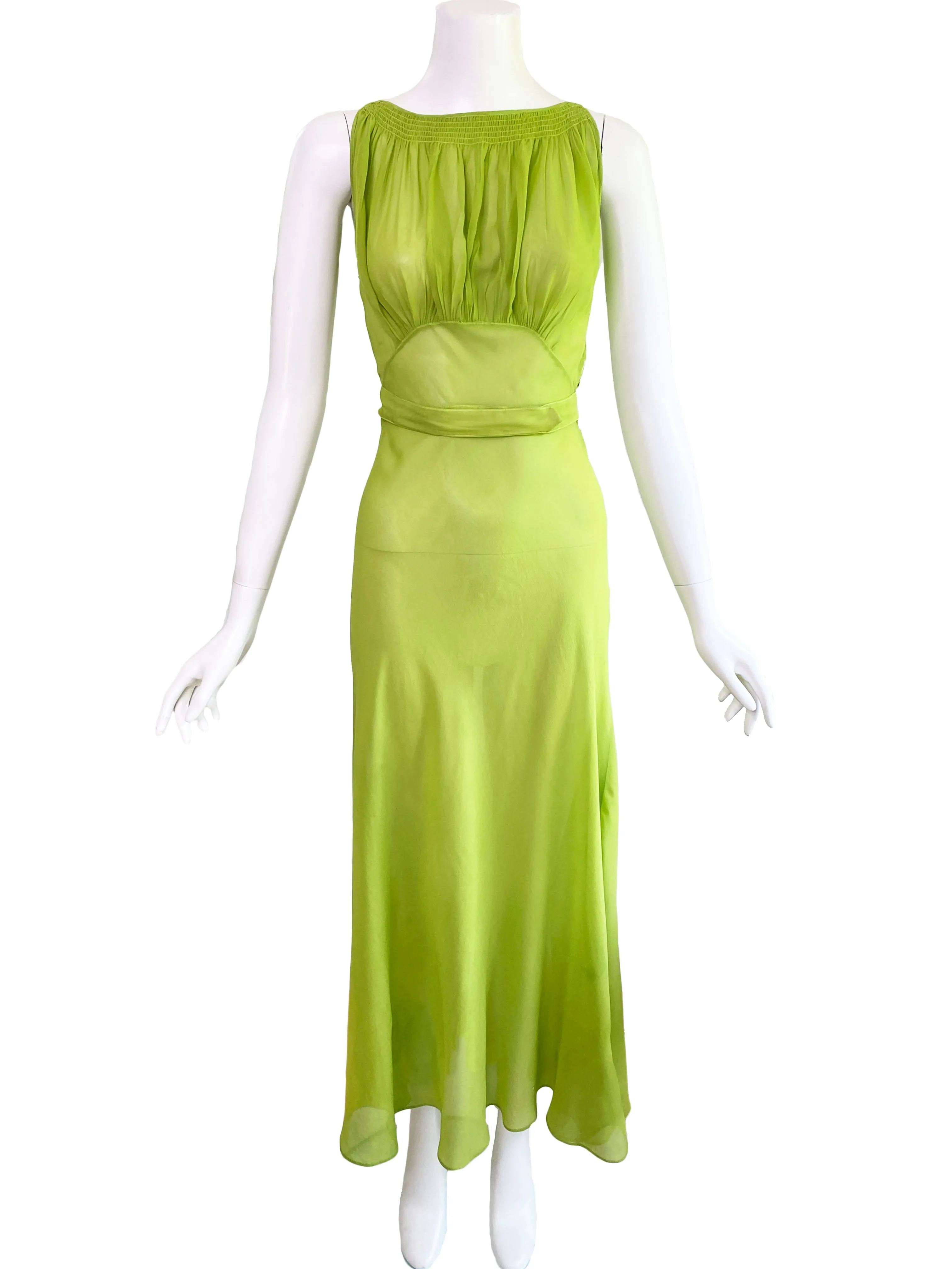1930s Deco Silk Dress & Jacket Set