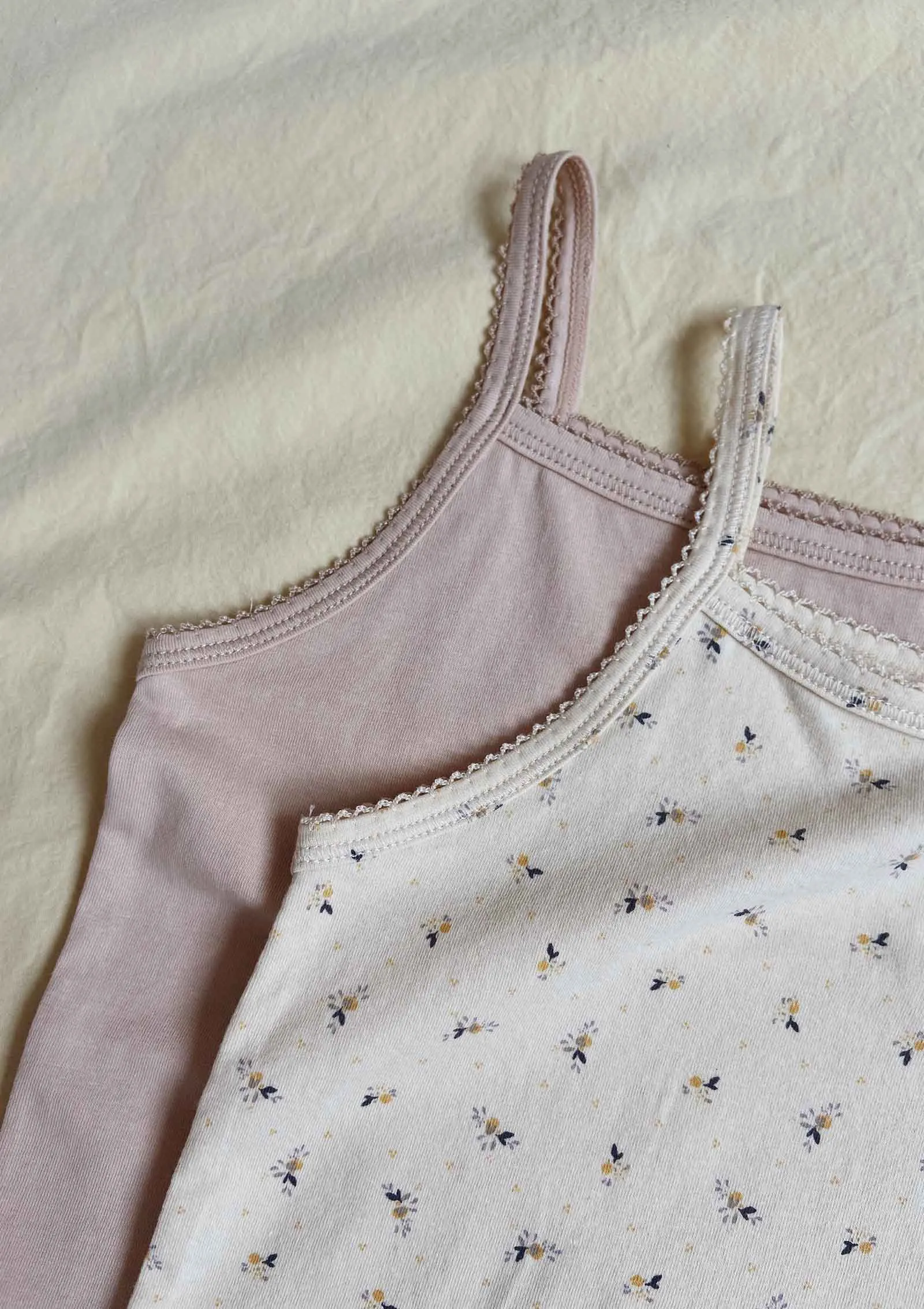 2er-Set Basic Top Pètales