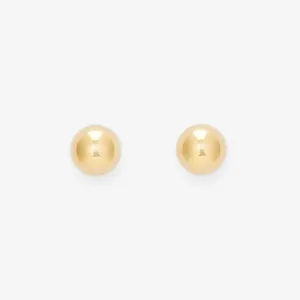 6mm Golden Ball Studs | E7606