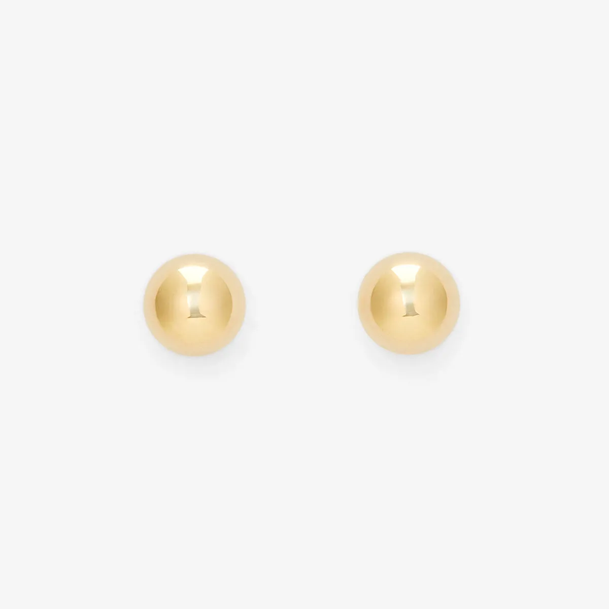 6mm Golden Ball Studs | E7606