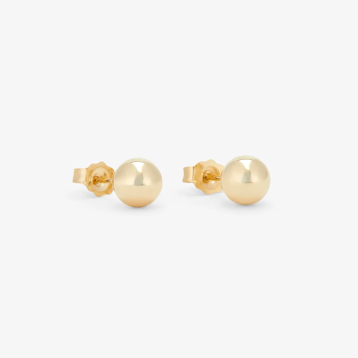 6mm Golden Ball Studs | E7606