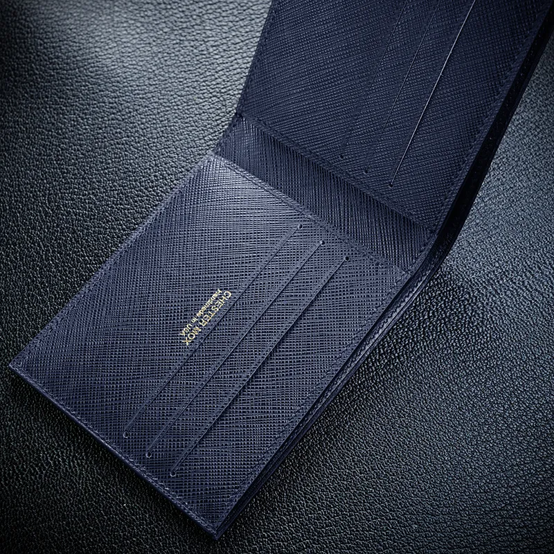 #86 Saffiano Calf Bifold Wallet