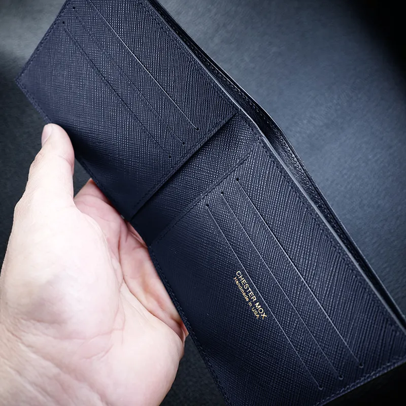 #86 Saffiano Calf Bifold Wallet