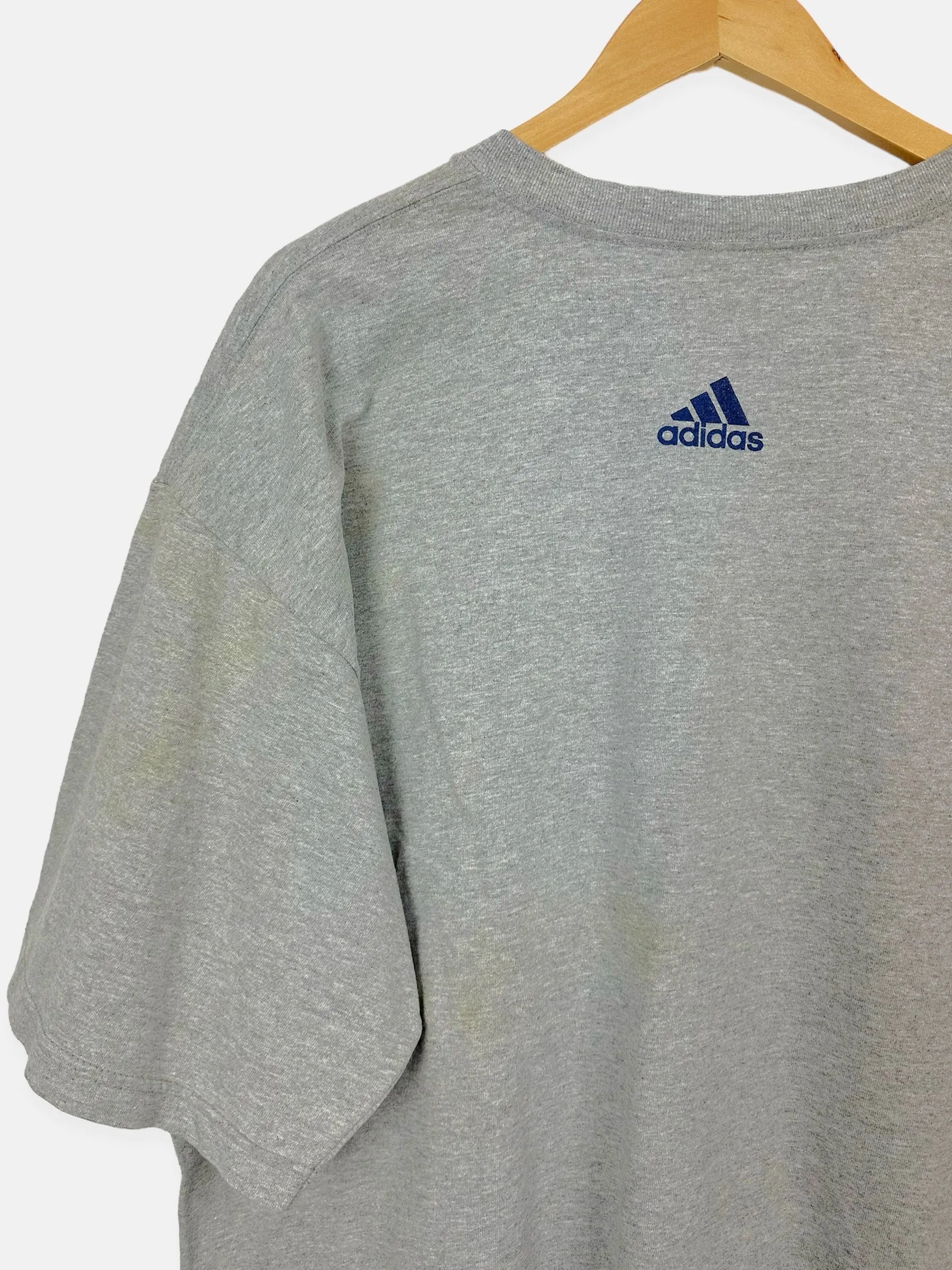90's Adidas USA Made Vintage T-Shirt Size XL-2XL