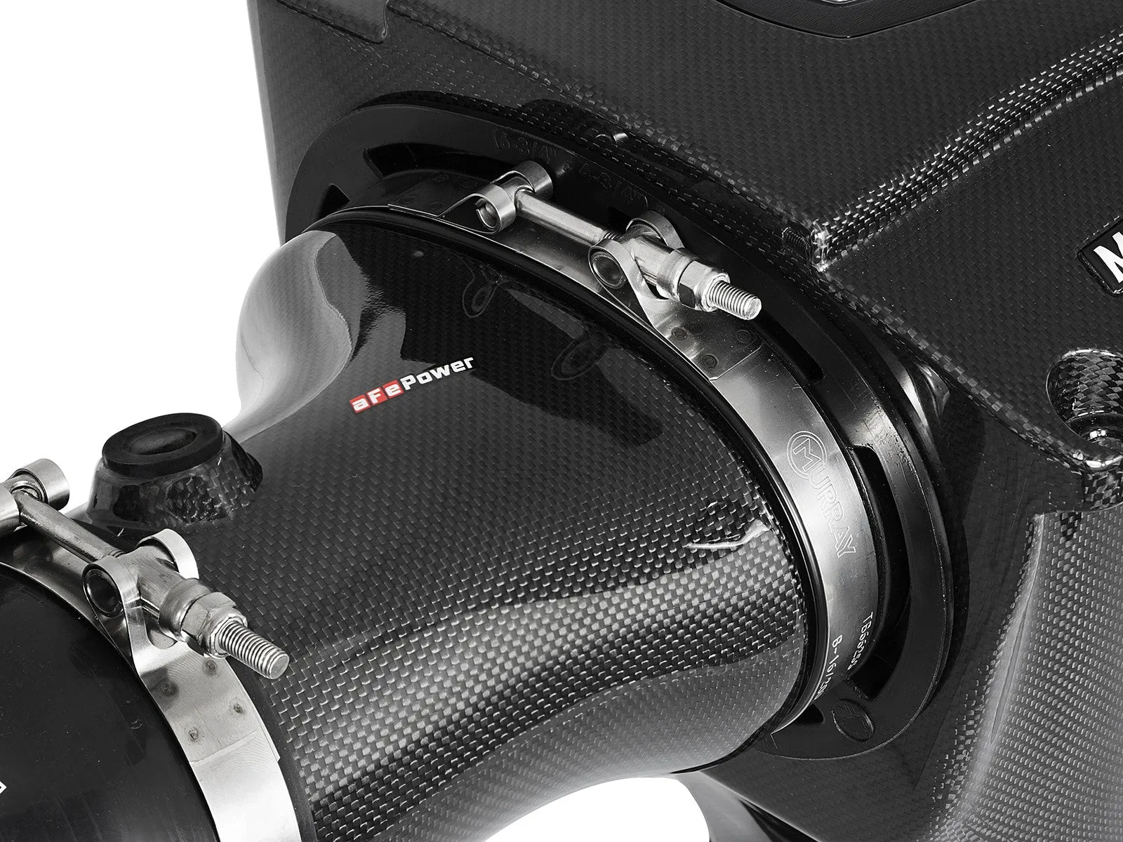 aFe Black Series Momentum GT Carbon Fiber Air Intake Dodge Charger Hellcat (17-18) V8 6.2L SC HEMI