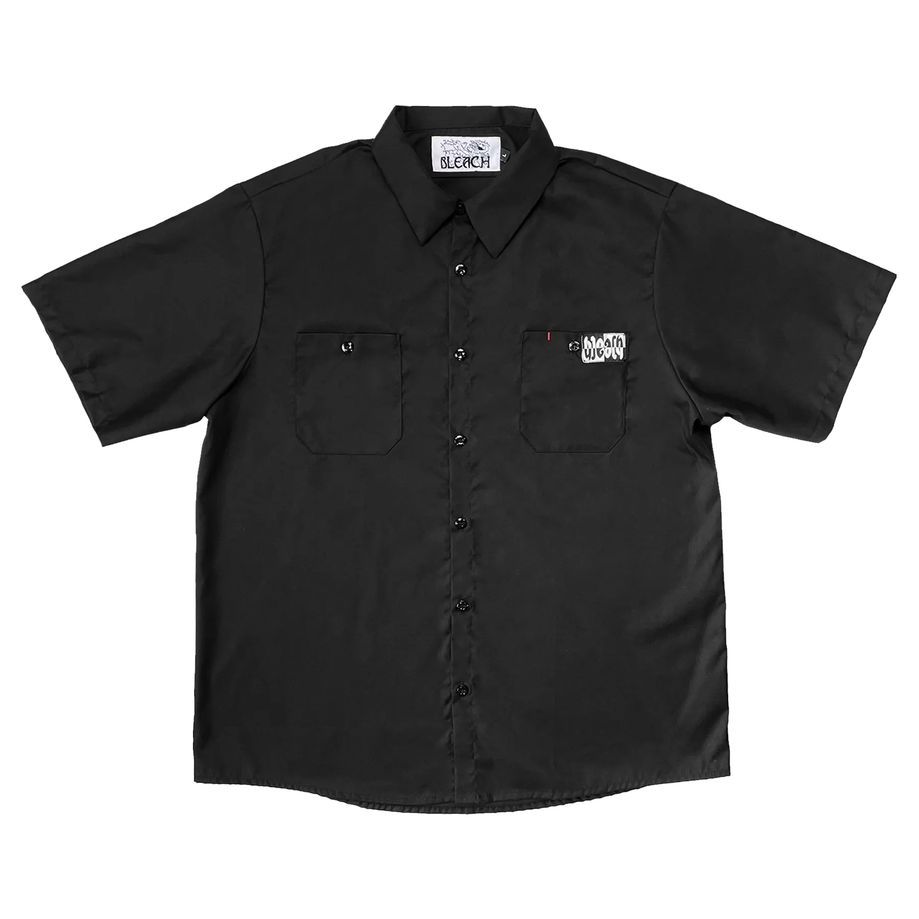All Bad Button Up Work Shirt - Black