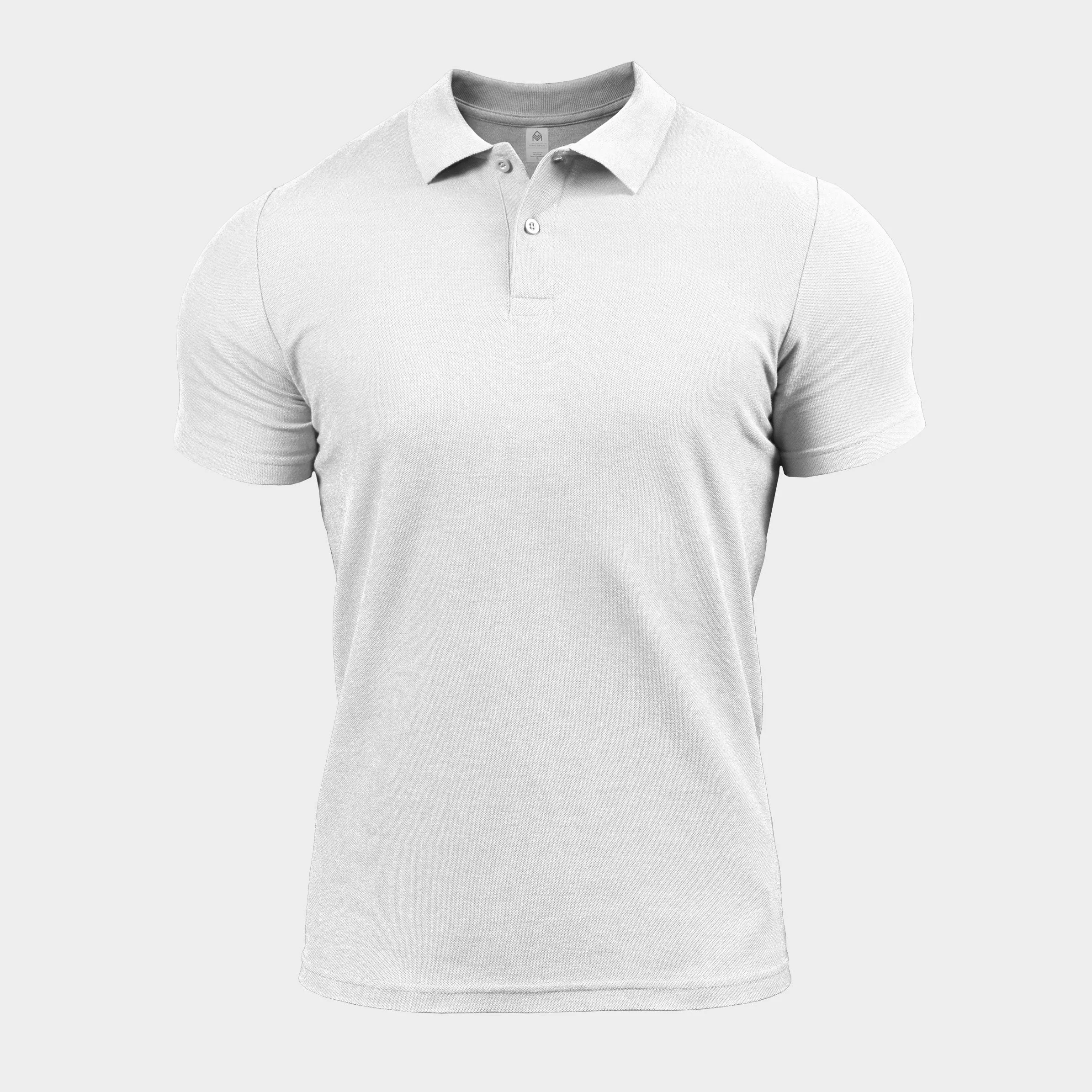 All White Polo Shirt 3 Pack