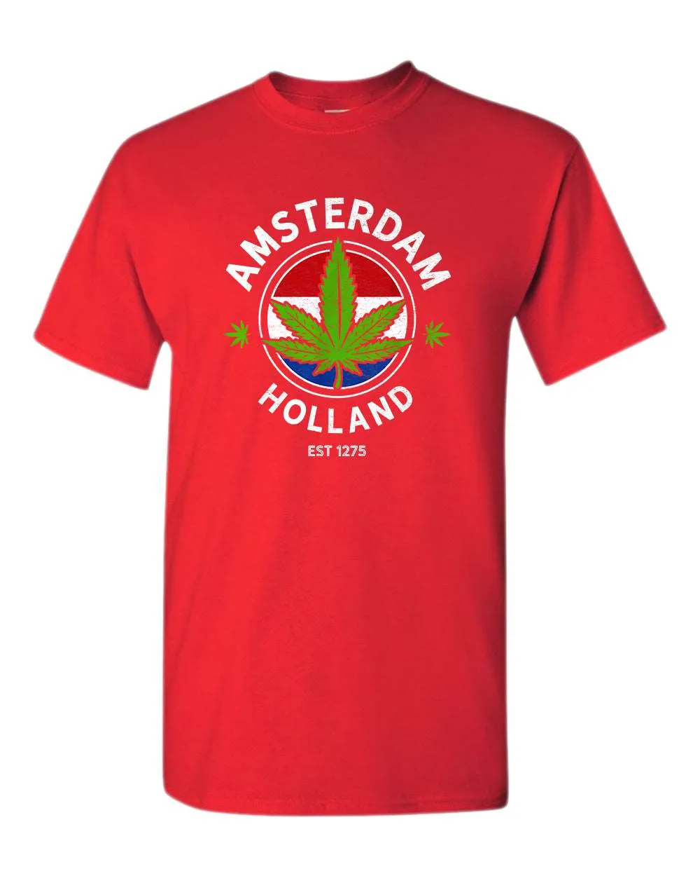 Amsterdam holland marij***a t-shirt