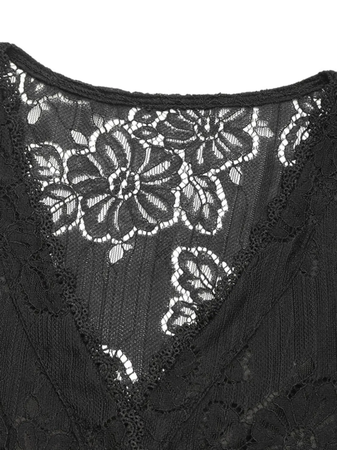 Amy Lace Button Down