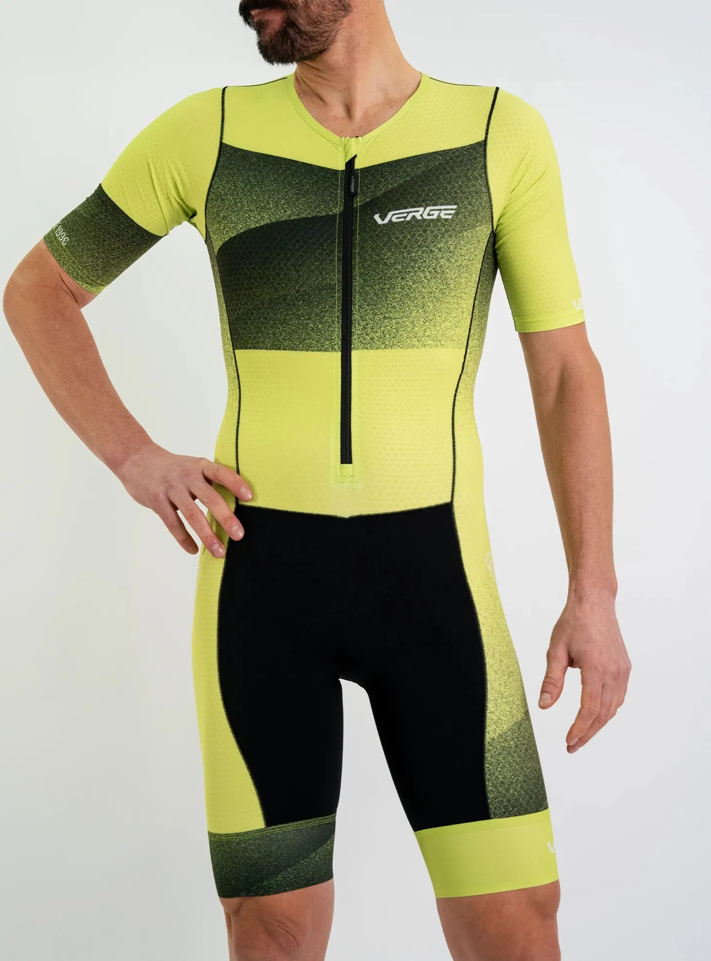 Aquario Tri Suit Short Sleeve - Front Zipper