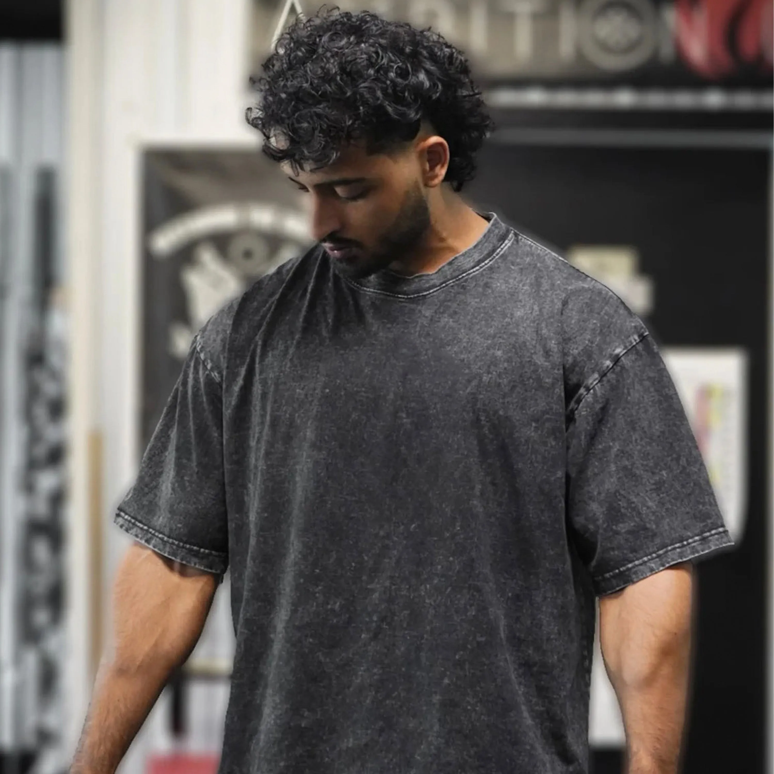 Atlas II Stone-Washed T-Shirts (Five-Pack)