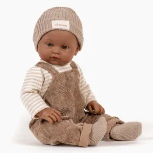 Augustin Bambini Boy Doll - Chestnut Corduary Set