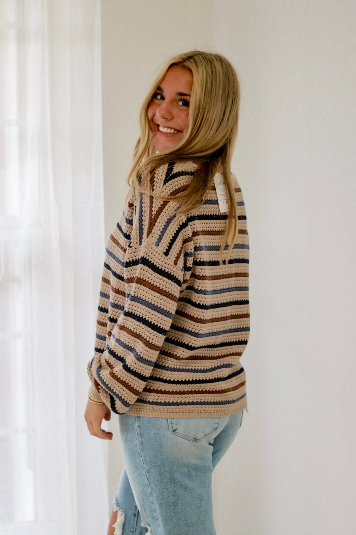 Band Bestie Striped Sweater