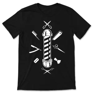 Barber Vintage T-Shirt, Barber Gift, Barber, Funny Barber Tee, Barber Shop, Barber School Shirts, Birthday Present, Father's Day, Dad