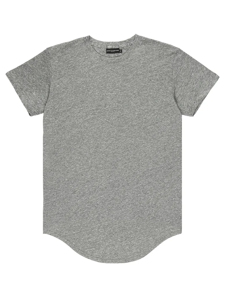 Basic E-Long Scoop Tee