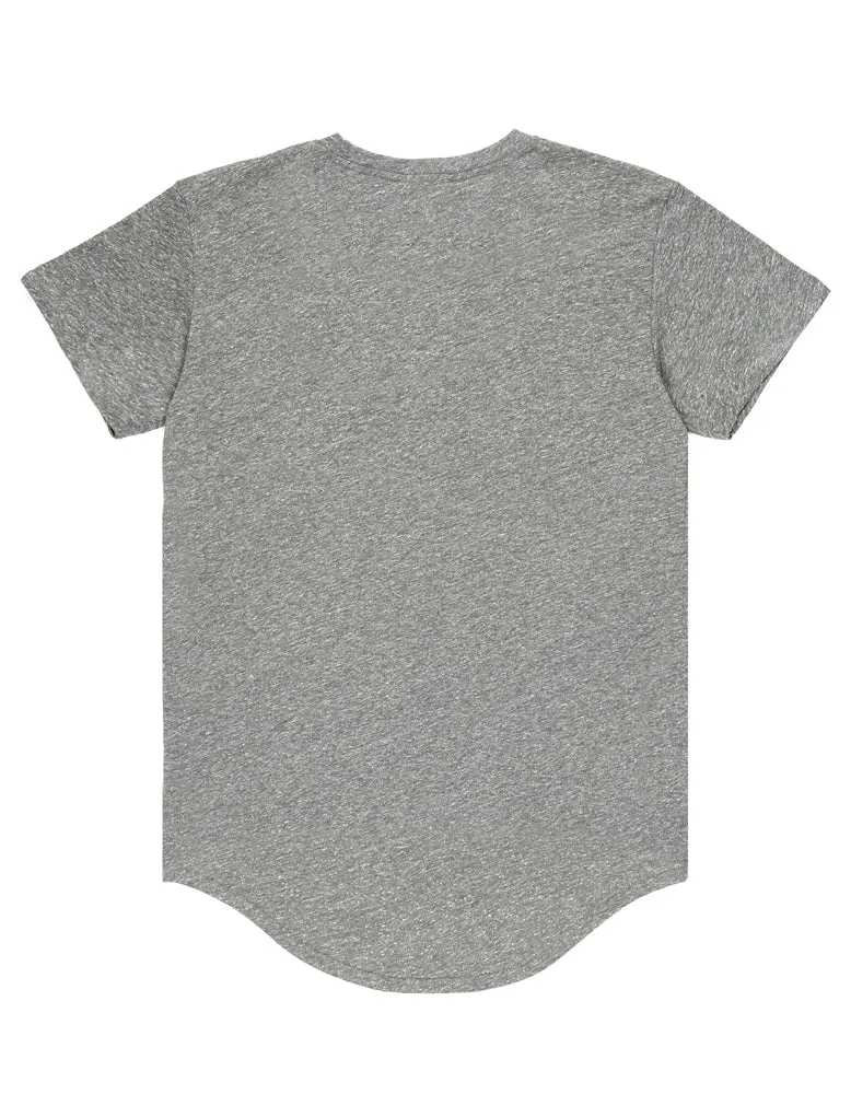 Basic E-Long Scoop Tee