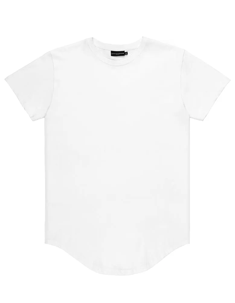 Basic E-Long Scoop Tee