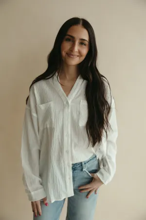 Basic White Button Down