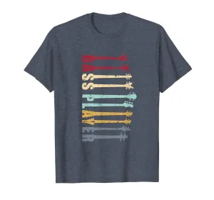 BASS PLAYER Vintage Retro Design Shirt - Bassist Gift Neck T-Shirt
