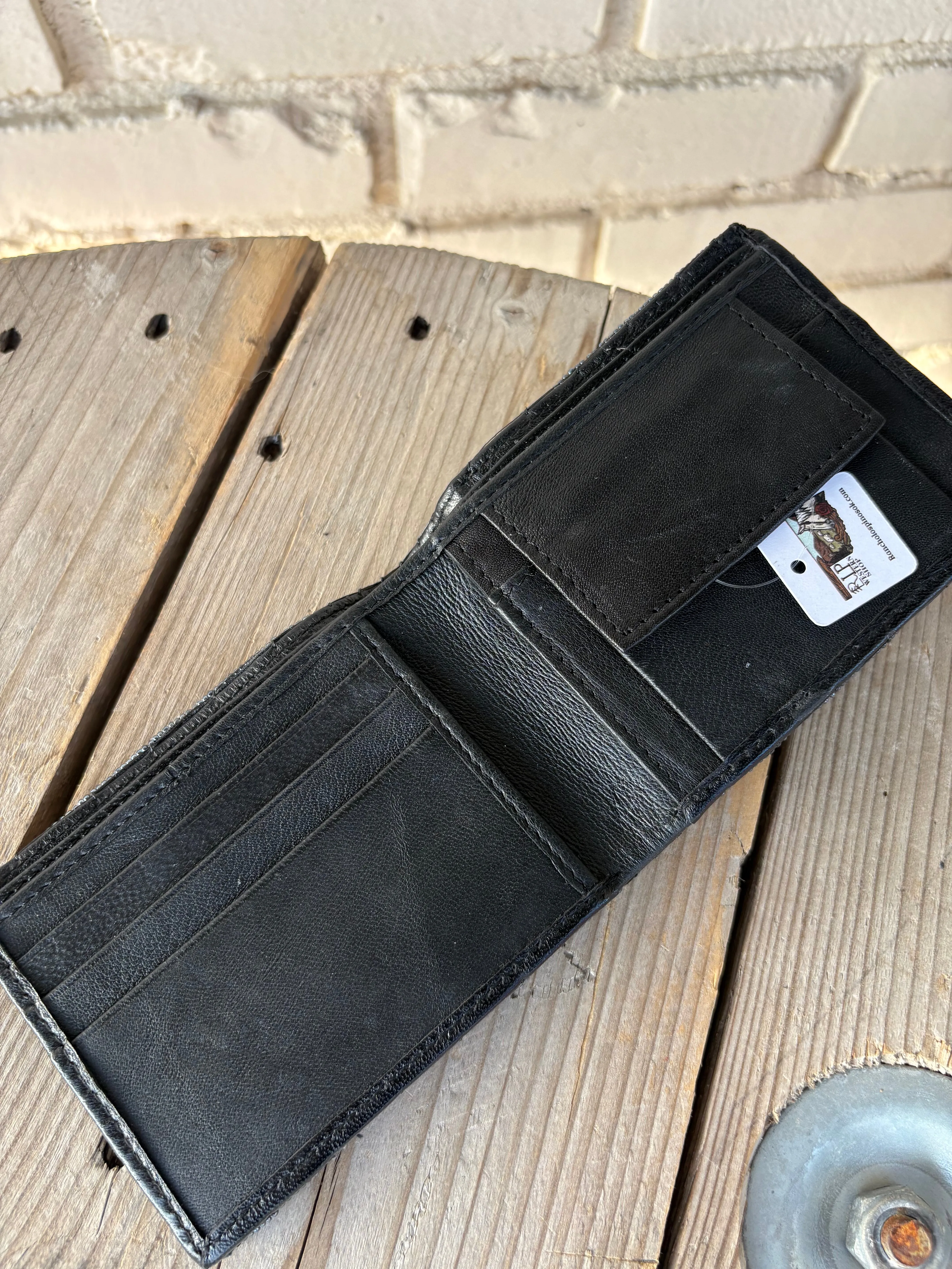 Beaded Bifold Wallet