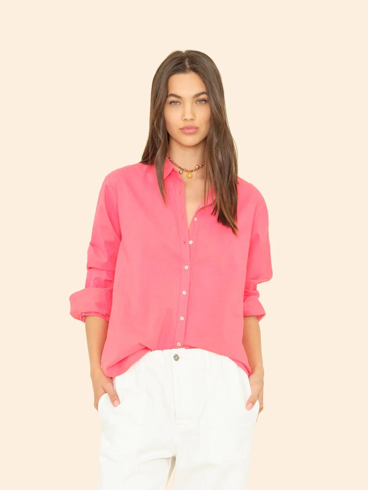Beau Shirt - Sun Kiss Coral