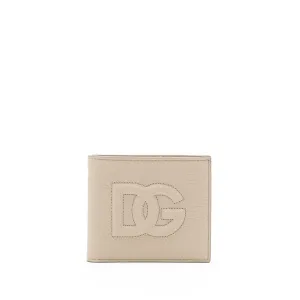 Beige Leather Wallet