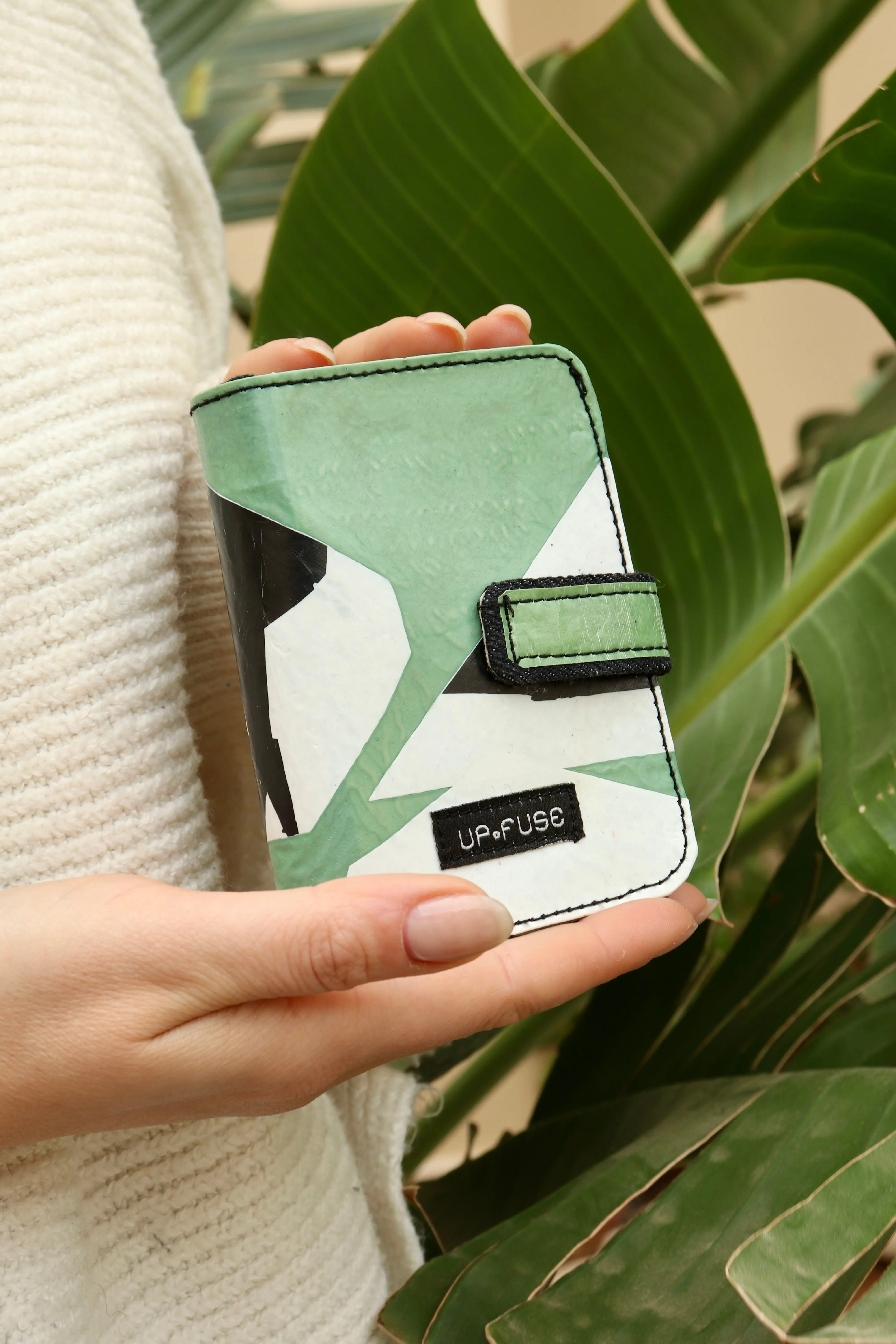 Bi-Fold Wallet - Green Confetti