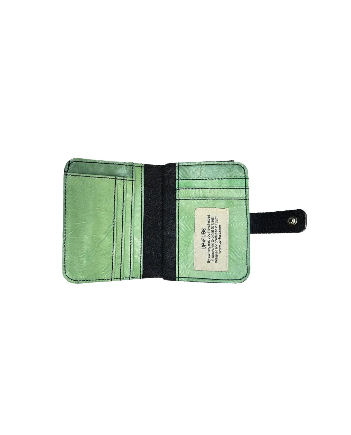 Bi-Fold Wallet - Green Confetti
