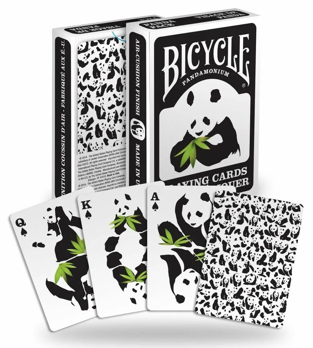 Bicycle Panda Playing Cards