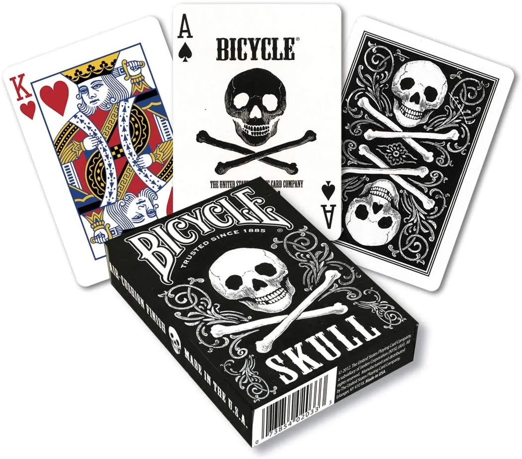 Bicycle Skull Playing Cards