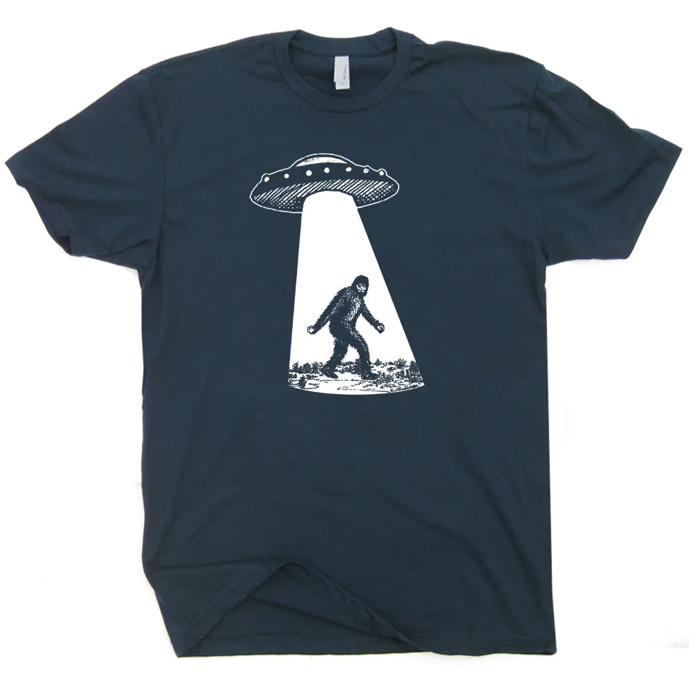 Bigfoot-ufo-t-shirt