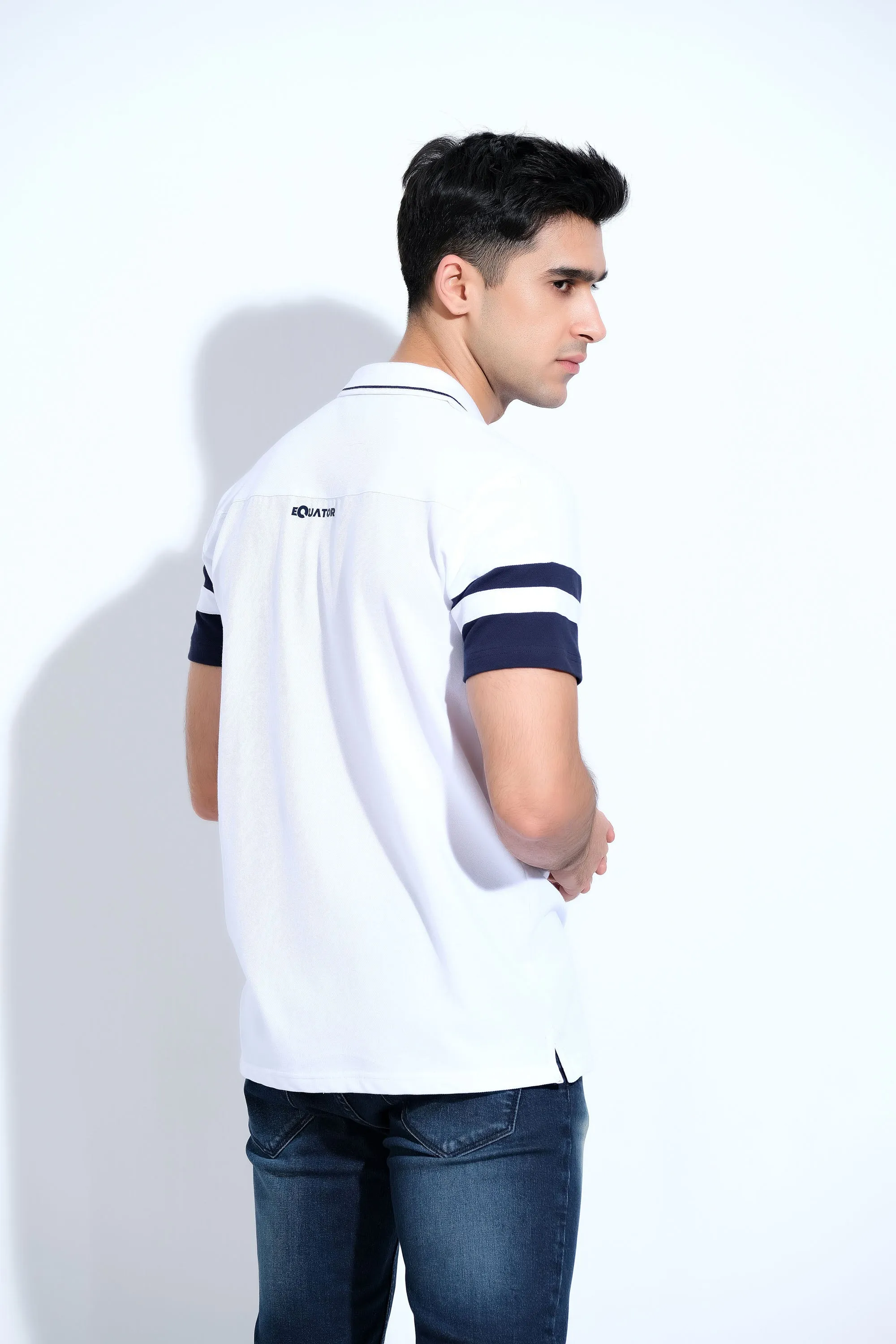 Black & White Gent's T-Shirt