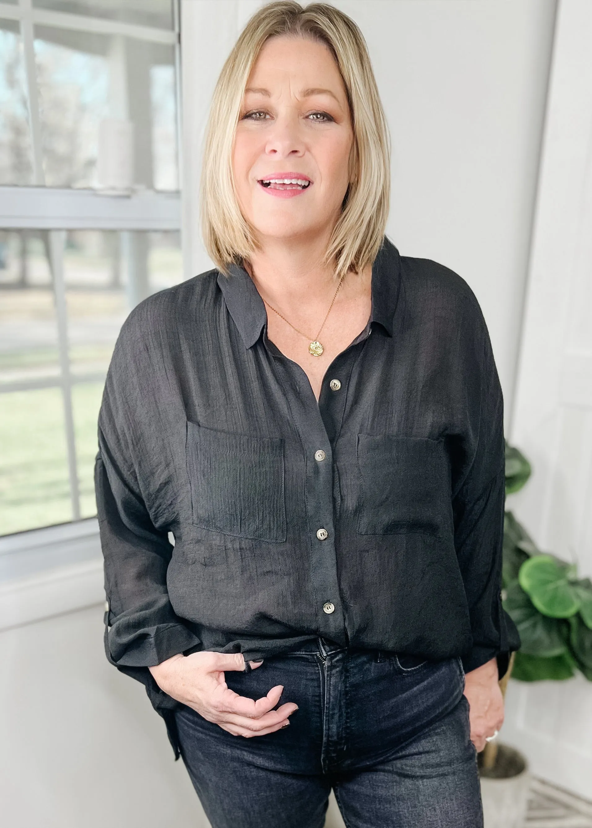 Black Button Down Dreams