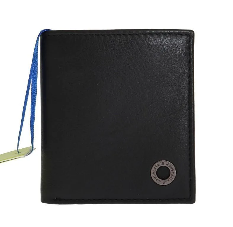 Black Card Bill Holder Bifold Wallet