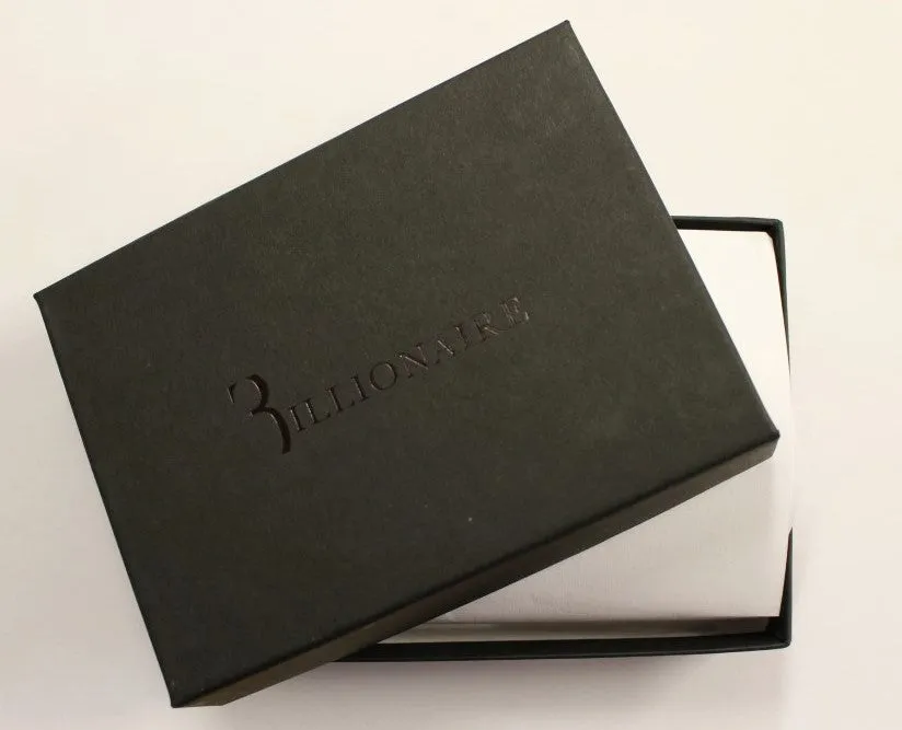 Black Leather Bifold Wallet