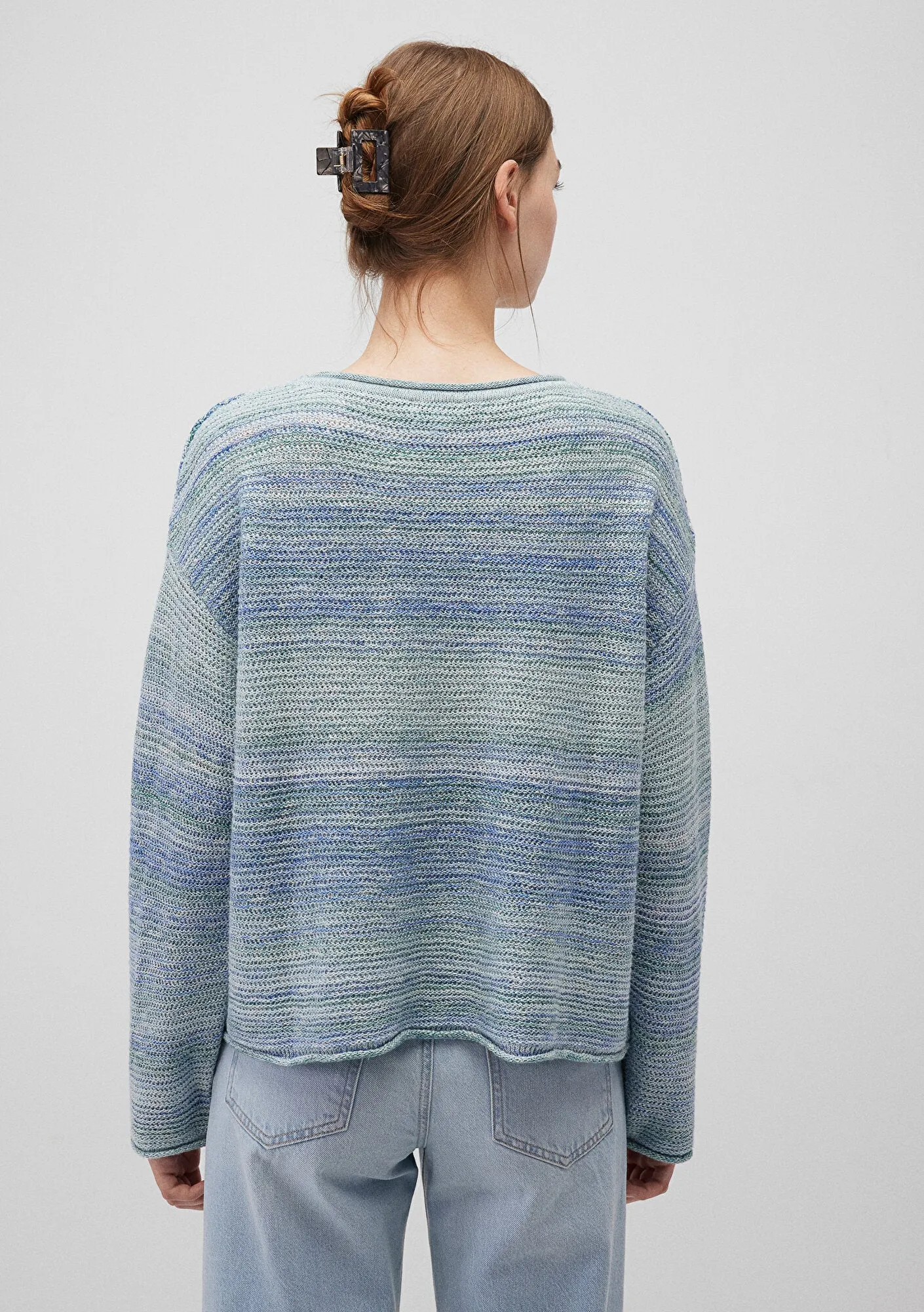 Blue Crewneck Sweater