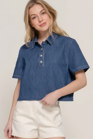 Blusa Active Basic Mangas Cortas Lisa Para Damas