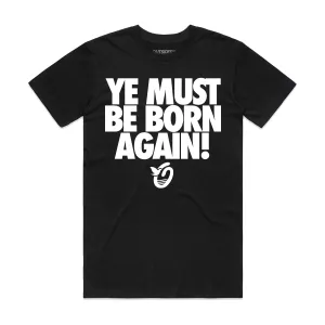 Born Again | Nike Dove O | Black T-shirt w/ White