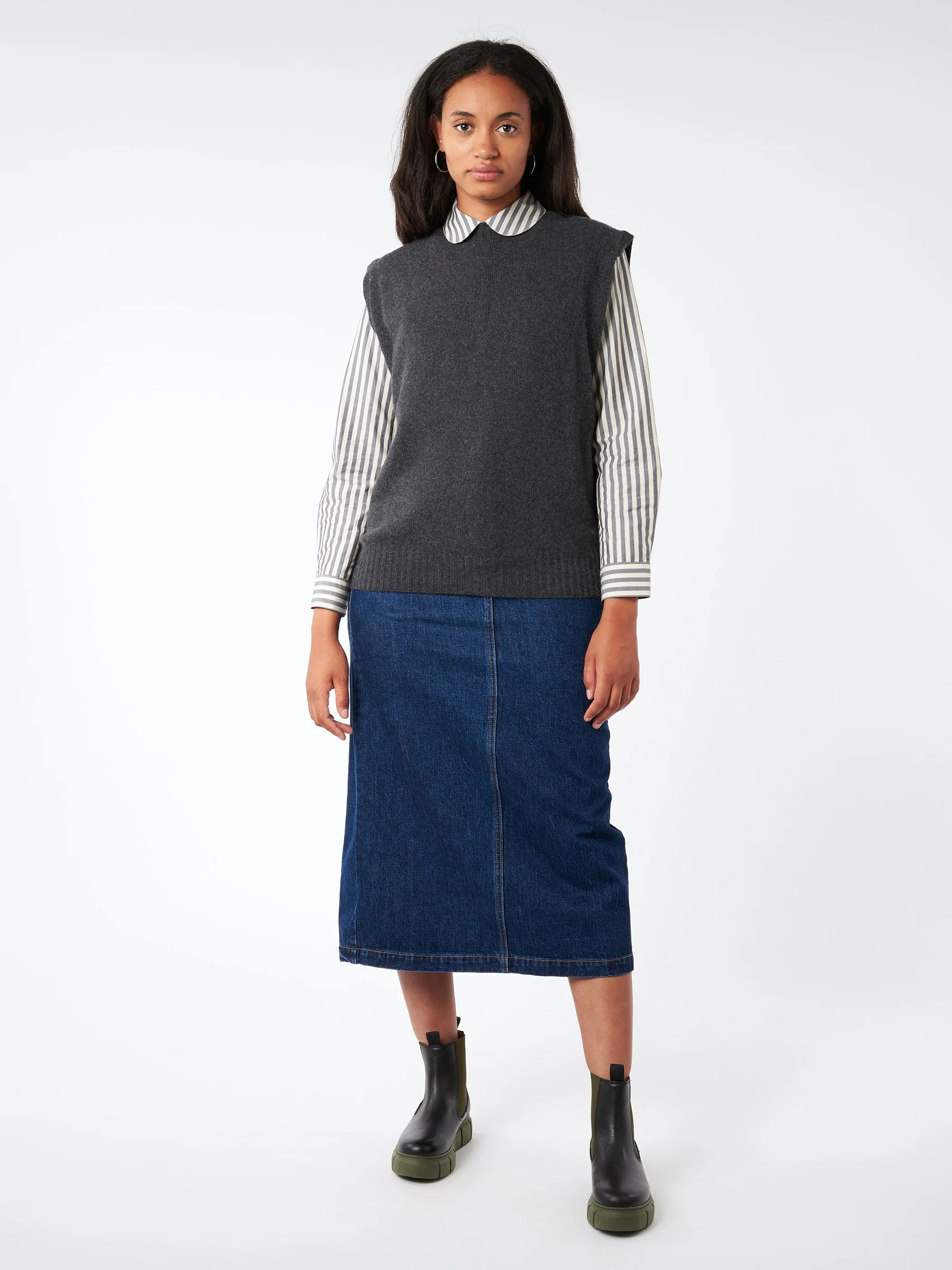 Boxy Crewneck Slipover