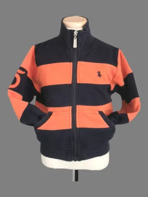 BOY SIZE 6 YEARS - K.S. COLLECTION, Zippered Sweater Jacket VGUC B30