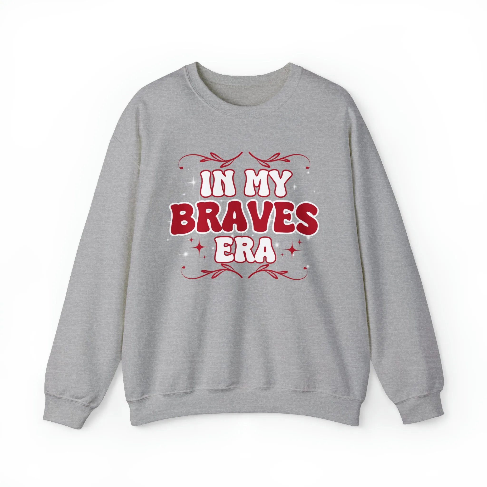 Braves Era Unisex Heavy Blend™ Crewneck Sweatshirt