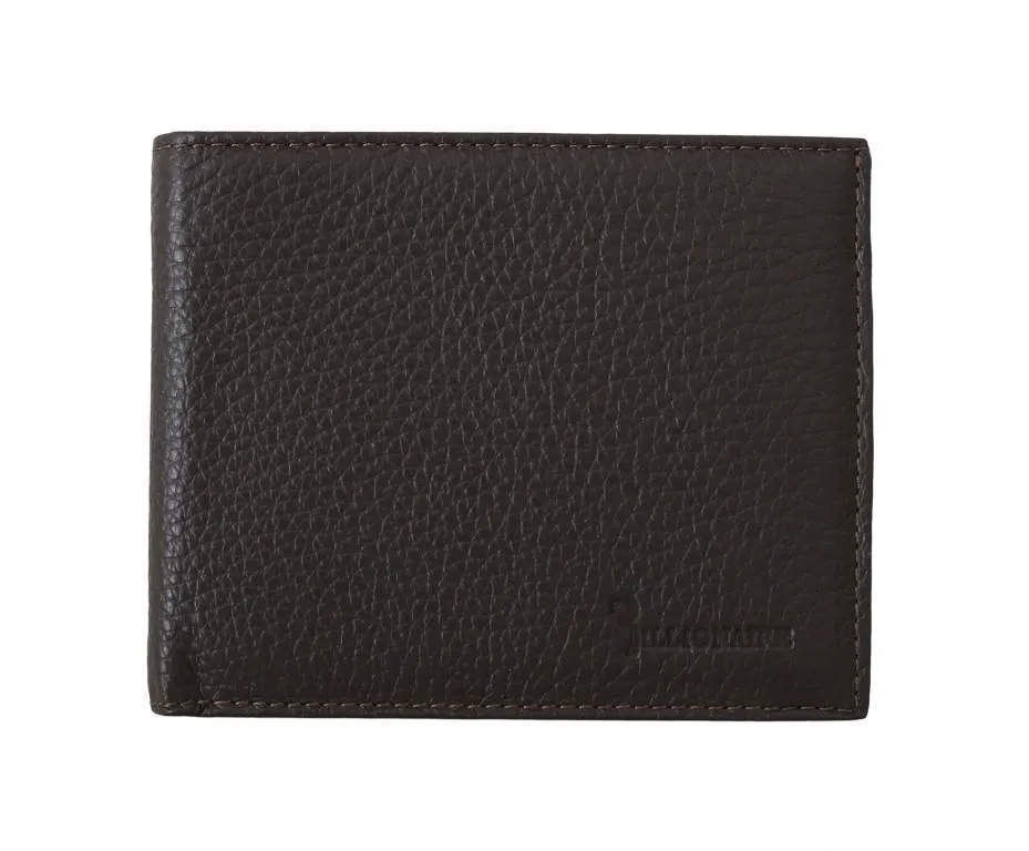 Brown Leather Bifold Wallet
