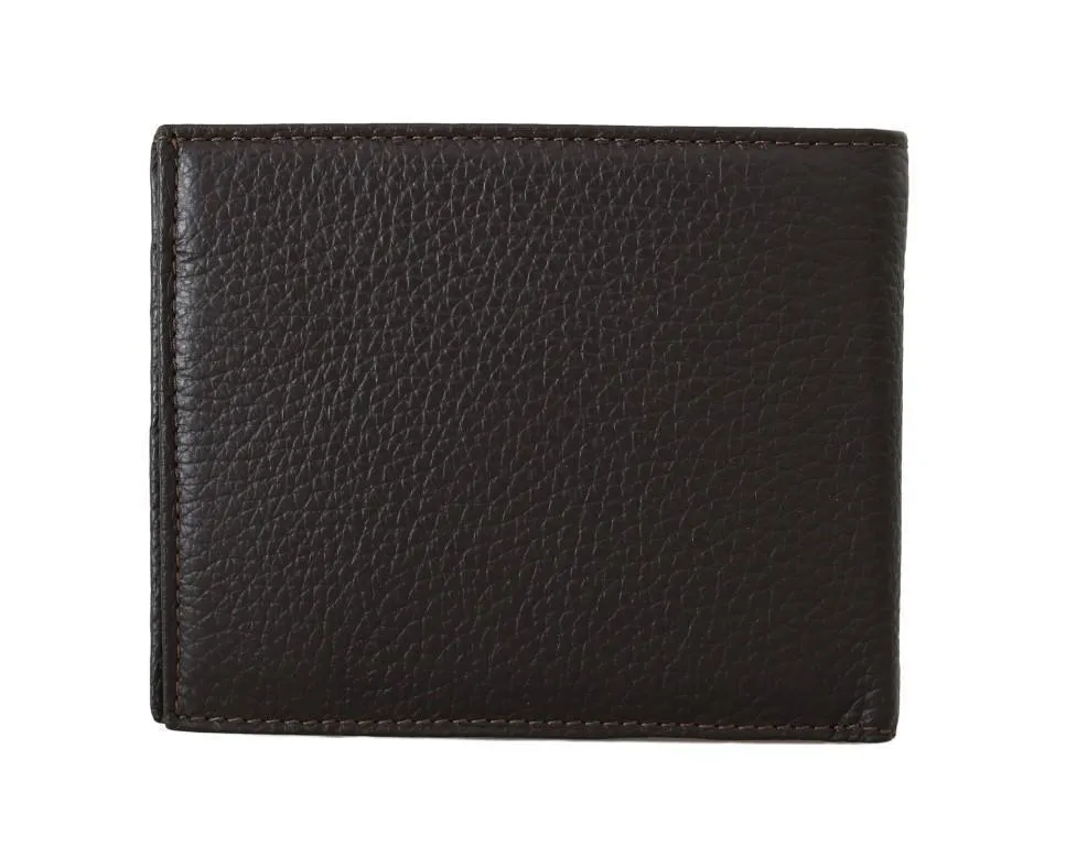 Brown Leather Bifold Wallet