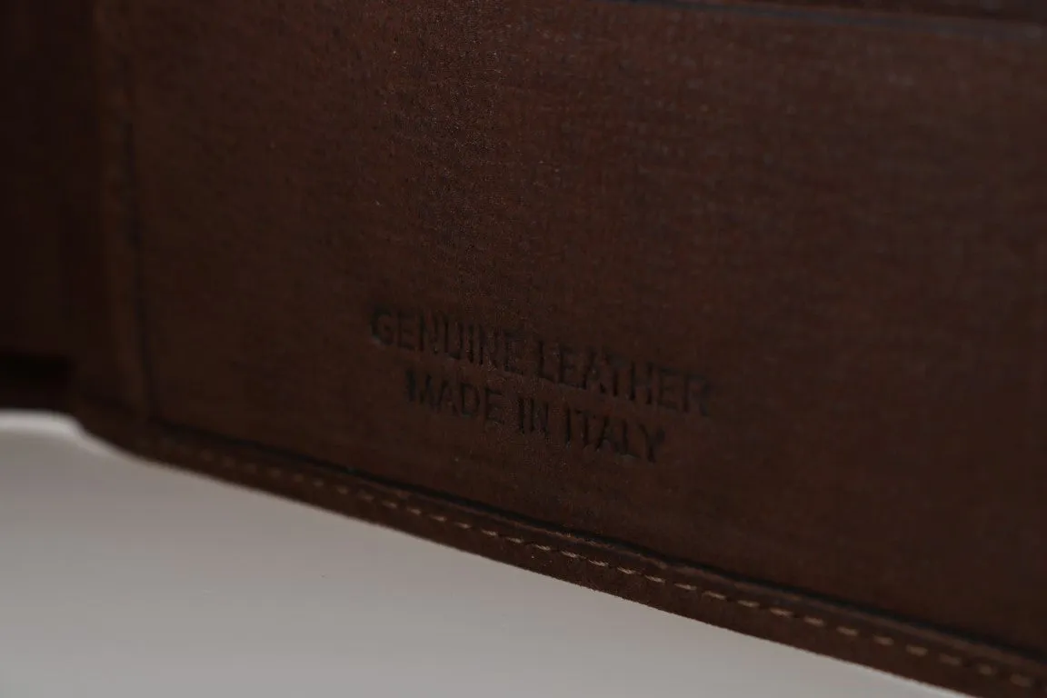 Brown Leather Bifold Wallet