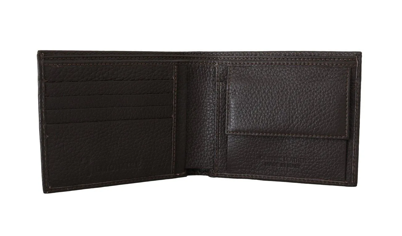 Brown Leather Bifold Wallet