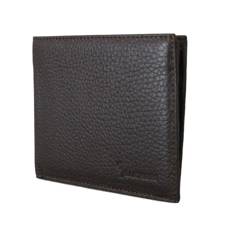 Brown Leather Bifold Wallet